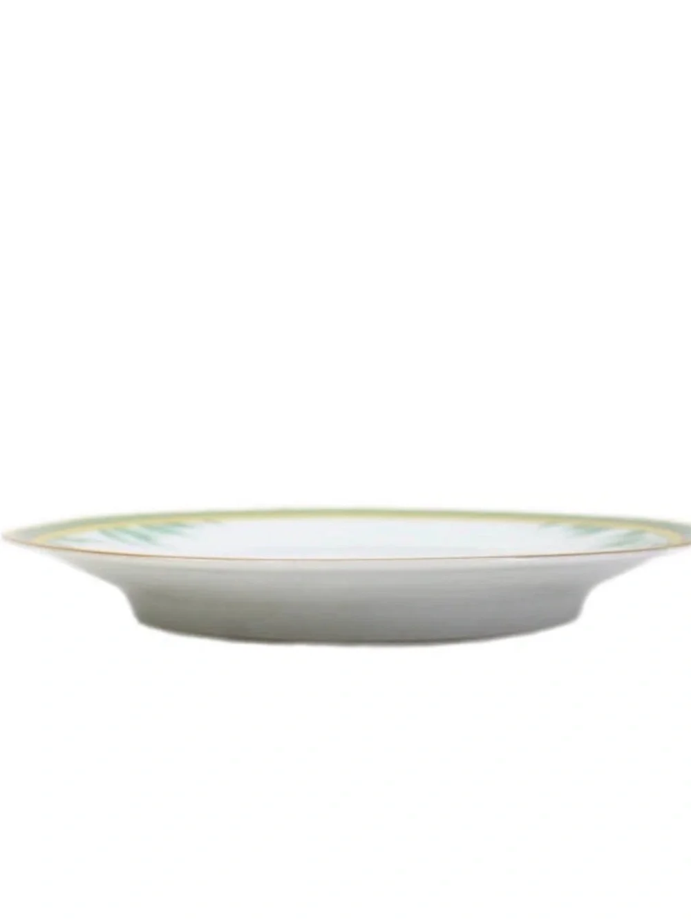Hermes Toucan Floral Printed Porcelain Single Small Plate 6
